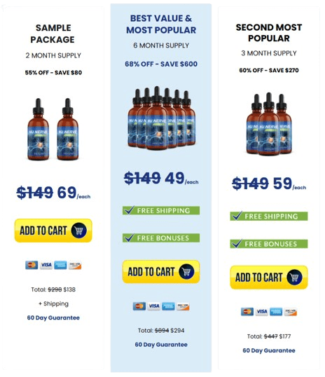 Nu Nerve_pricing details