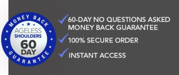 Ageless Shoulders Money Back Gurantee