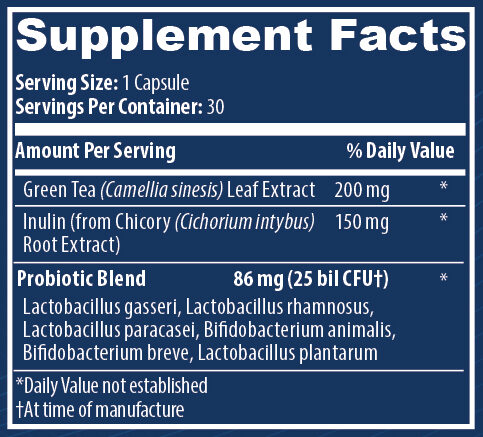 PeakBioMe Everlean Supplement facts